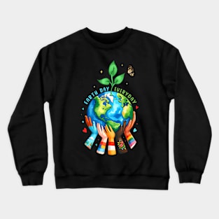 Earth Day 2024 Everyday Crewneck Sweatshirt